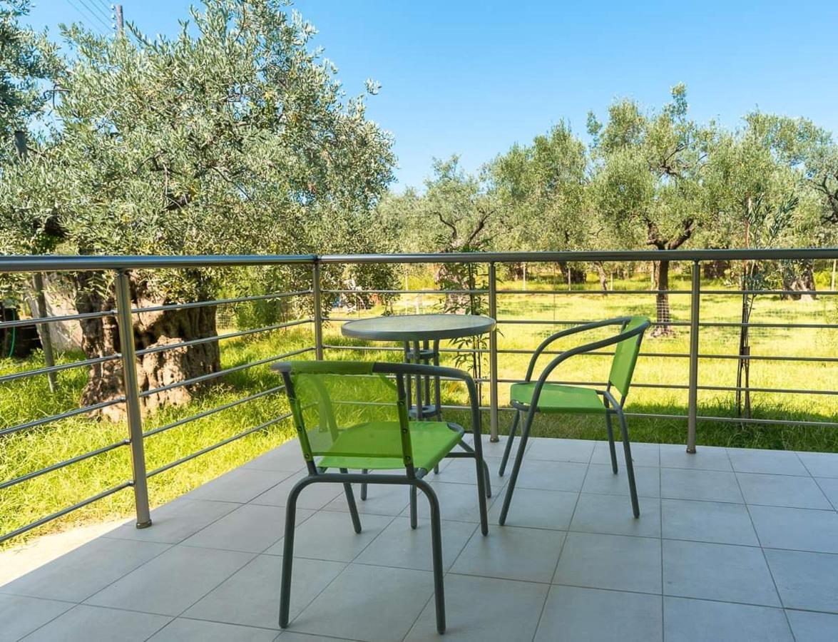 Apartmán Mougkrasstudio Skala Rachoni  Exteriér fotografie
