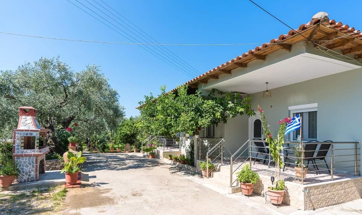 Apartmán Mougkrasstudio Skala Rachoni  Exteriér fotografie