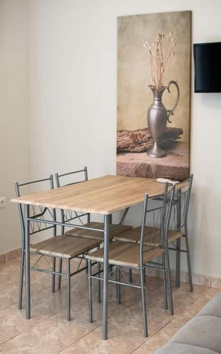 Apartmán Mougkrasstudio Skala Rachoni  Exteriér fotografie